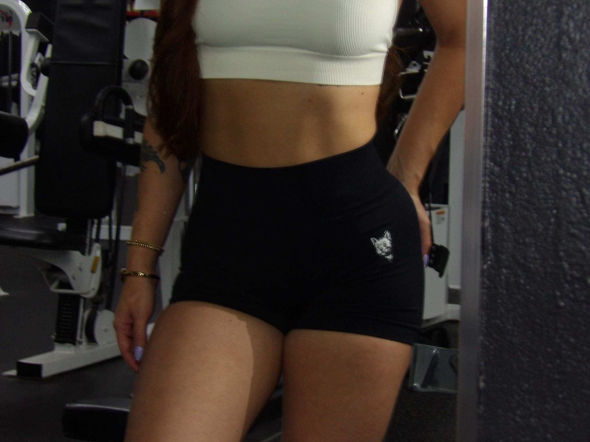 Black shorts